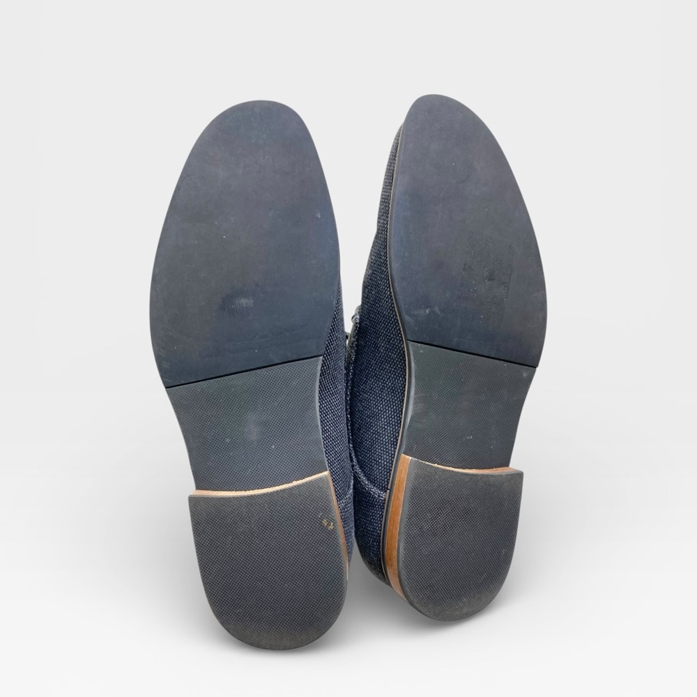 Giorgio Brutini Men's Valet GREY/Black Loafer Shoes Sz 8 OXFORD - Picture 9 of 10